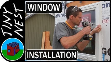 How to Install a Window in a Tiny House (Ep.18)