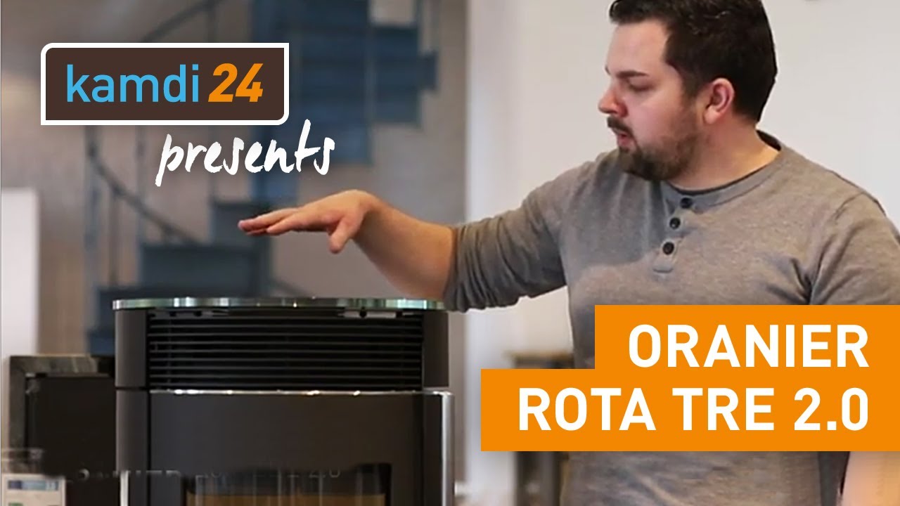 Oranier Rota TRE 2.0 Kaminofen Stahl Schwarz | Kaminöfen bis 5 kW | im  kamdi24-Shop kaufen