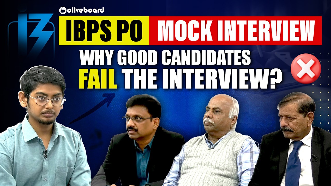 IBPS PO Mock Interview 2025 | Why Good Candidates Fail the Interview? | Oliveboard