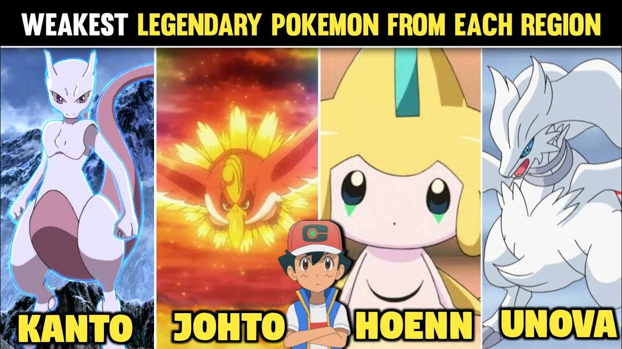 Weakest Legendary Pokemon From Each Region Worst Legendary Pokemon From weakest-legendary-pokemon-from-each-region-worst-legendary-pokemon-from