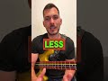 Why playing LESS is MORE | Quick Tip for Beginner Bass Players
