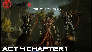 GEARS 5 Walkthrough Gameplay Part 14 - ACT 4 CHAPTER 1 (Gears of Wars 5)
