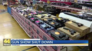 Evansville Gun Show Shut Down by Health Department