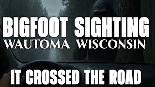 Wisconsin Man Sees Bigfoot Cross the Highway βIt Glided Like a Ghostβ | Wautoma Wisconsin Highway C