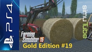 PS4 |LS15 GOLD DLC - Frontlader Arbeiten #19 - 60 FPS Let´s Play German HD