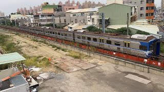 EMU500 Local Service 3751 passing by under Changrong Road Bridge between Daqiao and Tainan Stations