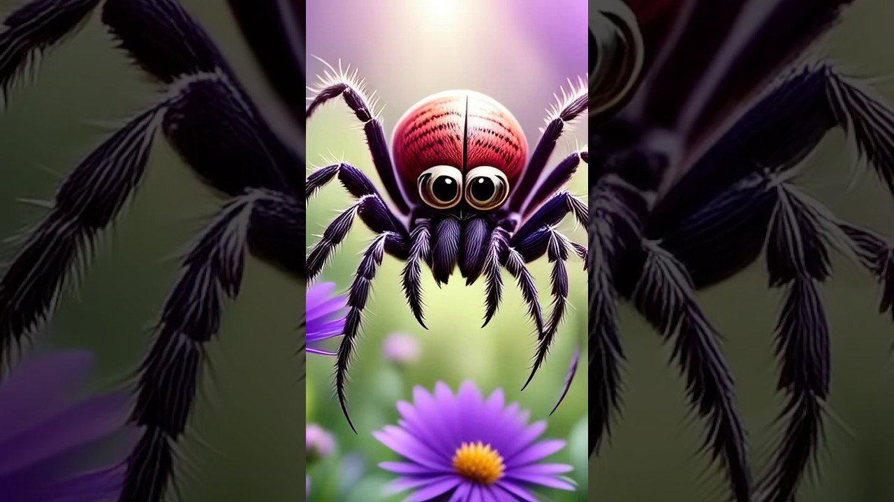 Spiderwort Flowers in the Woods Relaxing Nature with Birds Singing Bees Flying  ASMR Nature Sounds