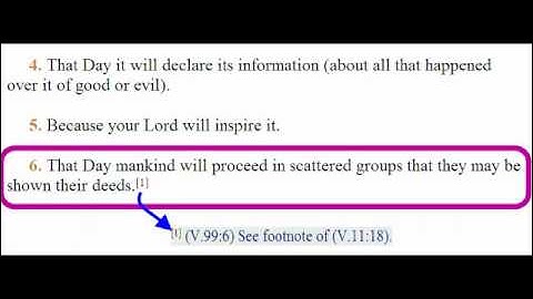 Translation of Quran Chapter99 ترجمة القرآن إنجليزي سورة الزلزلة