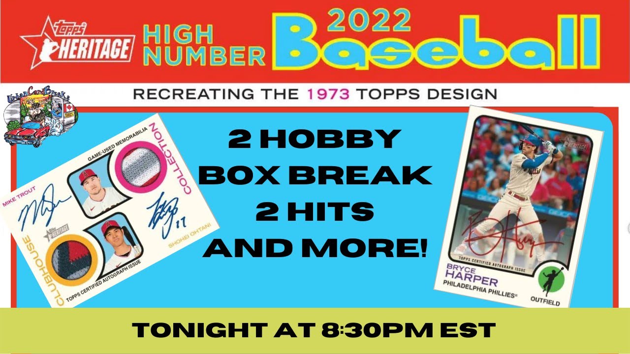 NEW RELEASE! 2022 Topps Heritage High Numbers YouTube
