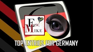 Top 10 Suggested Songs For Eurovision From Germany- Esc Mike Yciv San Togru