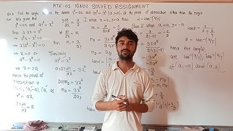 MTE-01(Calculus) Question 4 Solved Assignment 2024 || IGNOU Solved Assignment 2024 #ignou