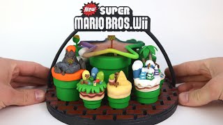 How I Made Every World From New Super Mario Bros. Wii - With Polymer Clay