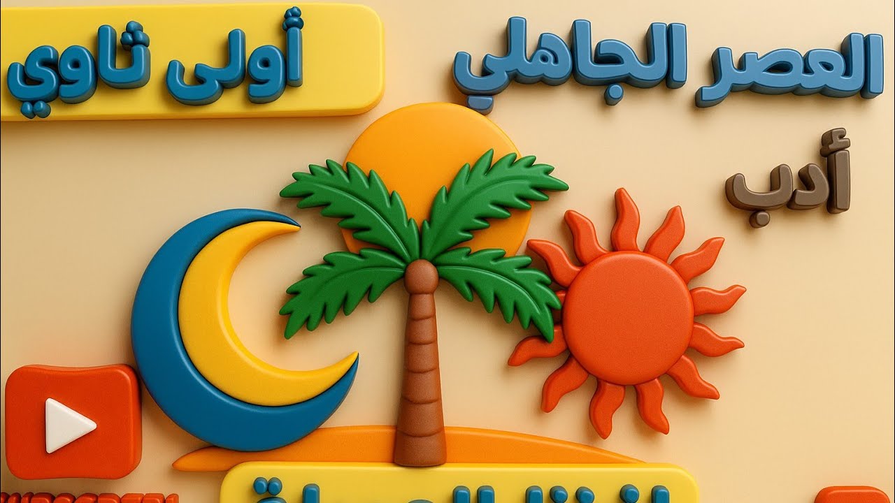 النثر في العصر الجاهلي أولى ثانوي بكالوريا وثانوية 