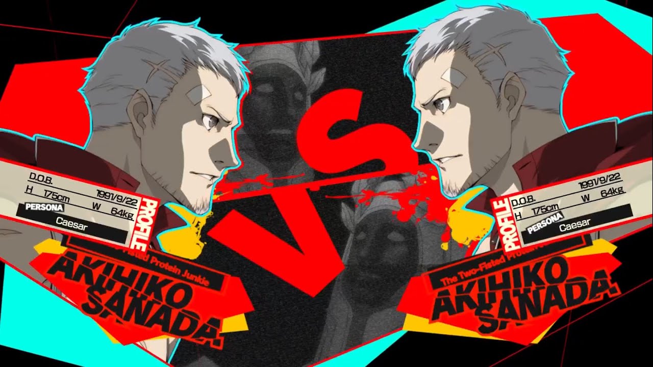 Persona  4 Arena ULTIMAX || Xmes Man Vs. Solid Snacc (Akihiko Mirror)