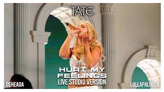 Tate McRae - hurt my feelings (Live Studio Version) - Osheaga & Lollapalooza 2026