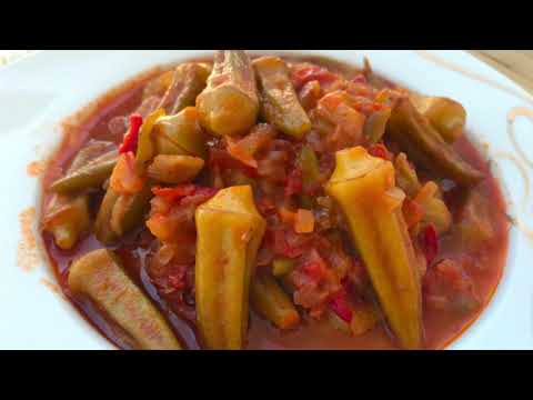 Video: Okra Tomatipastas Riisiga