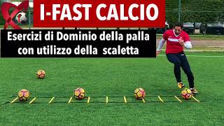 Esercizi Dominio palla con utilizzo scaletta prof Fabio Patteri screenshot 2