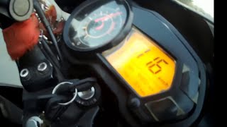Pulsar 135/Rouser135 Oil cooled Top Speed
