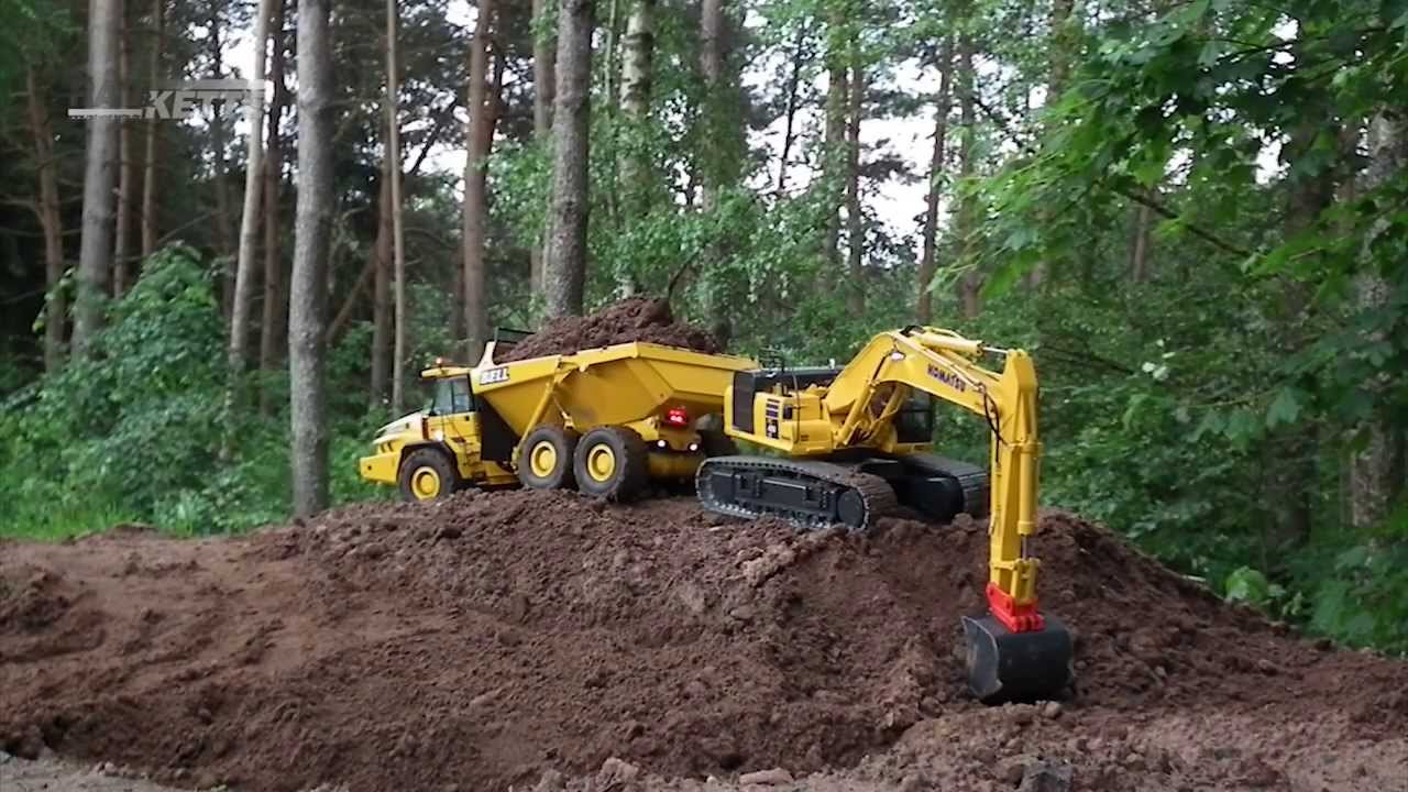 RAD & KETTE: Komatsu PC490-10LC von Fumotec