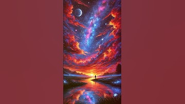 Divine Spectrum: A Transcendent Form Pulsing with Galactic Light.#relaxingmusic #softmusic #relax