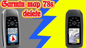 How to delete data in Garmin map 78 and 78s  | Garmin 78 and garmin map 78s sea delete tutorial