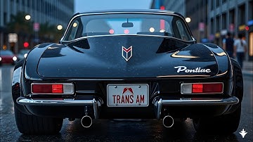 2025 Firebird Trans Am – A Perfect Blend of Power and Style!