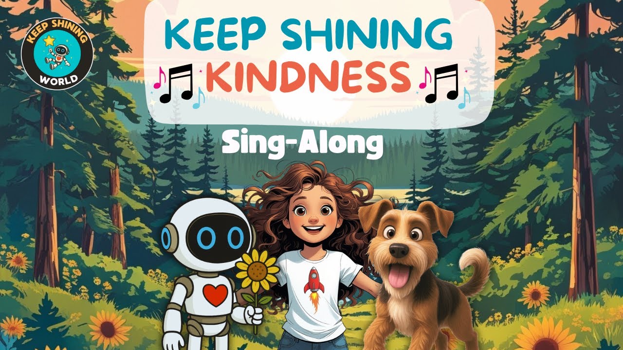 Video thumbnail for the KEEP SHINING sing-along song on YouTube