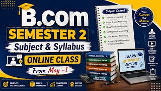 B.com Semester 2 Syllabus 2026| BBMKU| B.com Semester 2 Subject BBMKU 2026| BBMKU Semester 2 | 2026|