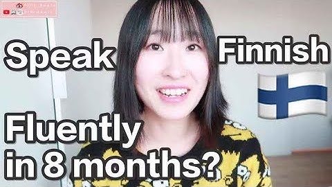 [ENG SUB] How I speak Finnish fluently in 8 months/How I learned Finnish and tips for YKI test