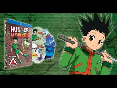 Hunter X Hunter Set 1- BD, DVD and Steelbook Unboxing!