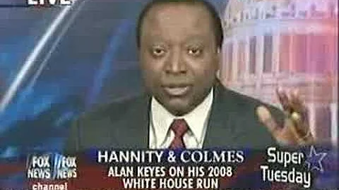 Alan Keyes on Hannity & Colmes