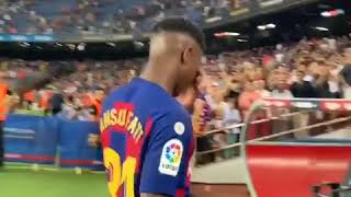 Ansu Fati Debut Barcelona 5-2 Real Betis