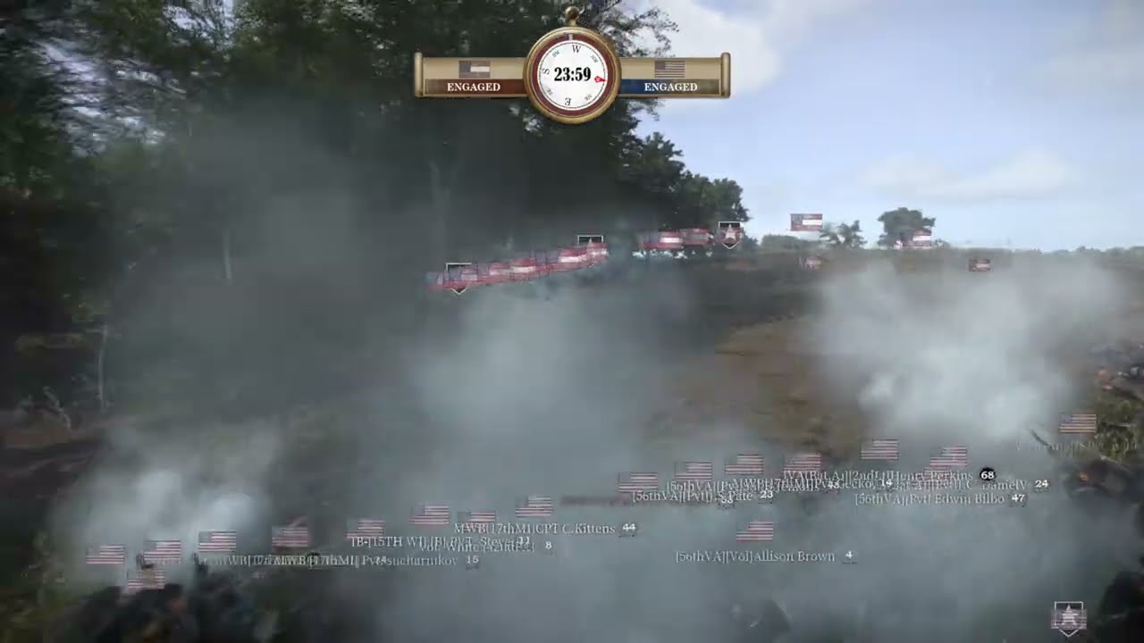 300-Player Event War of Rights | United European Community | Map 2: Nico Hill | 8/8