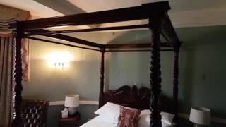 Four poster bed