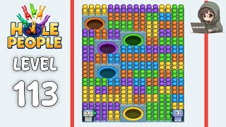 Hole People level 113 solution
