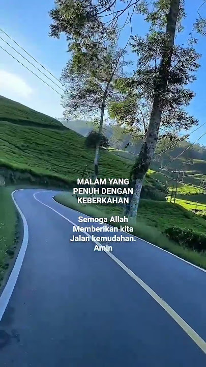 Malam jum'at malam penuh keberkahan Amin