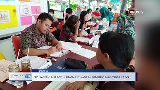 #Headline - NIK Warga DKI Yang Tidak Tinggal Di Jakarta Dinonaktifkan Sementara | JURNAL 19