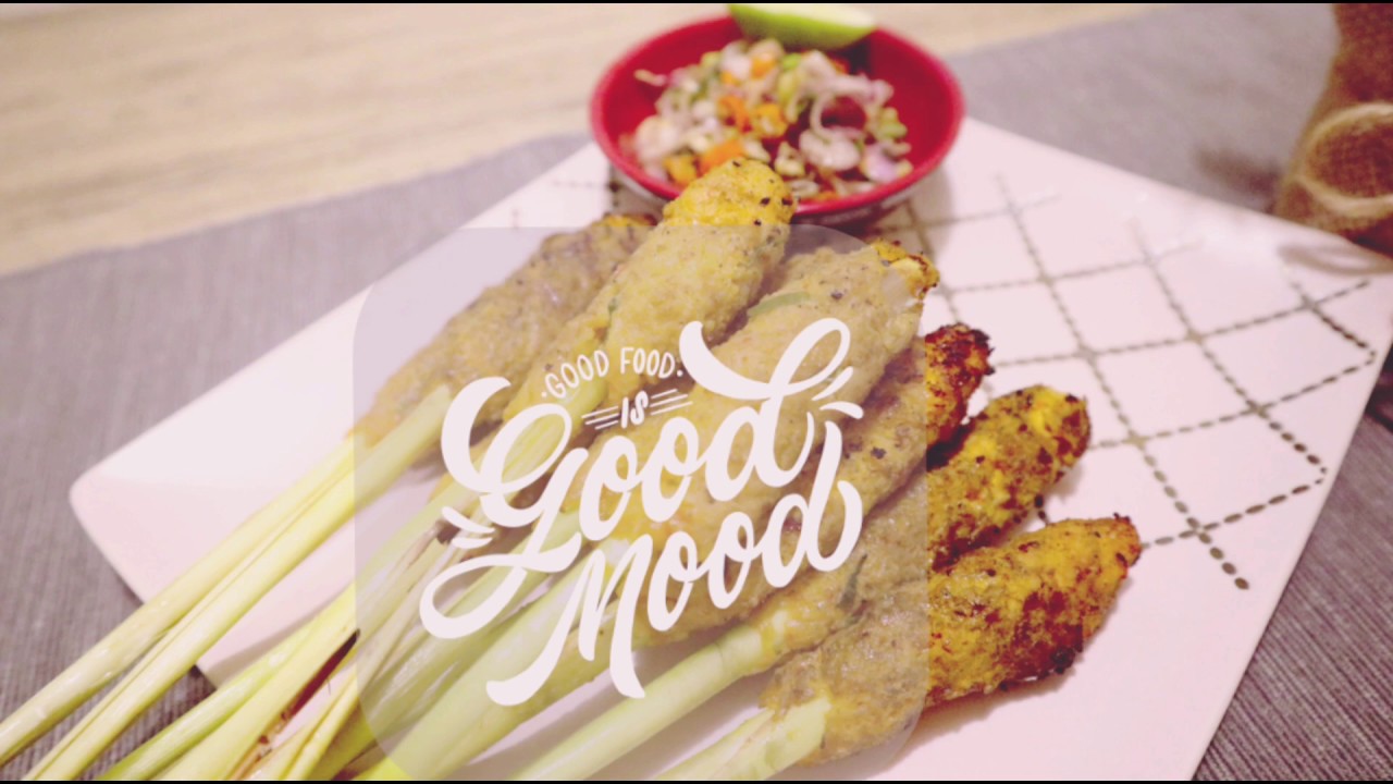Sate Lilit Ayam - Khas Bali 