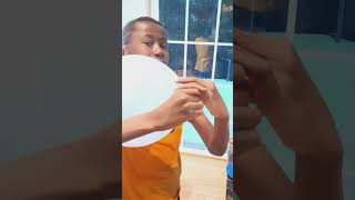 Me And My Brother Putting Confetti In The Balloons Birthday Boy Part 3