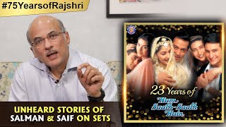 Salman Wanted Saif&#39;s Role | Inside Stories From The Sets Of Hum Saath Saath Hain | Sooraj Barjatya