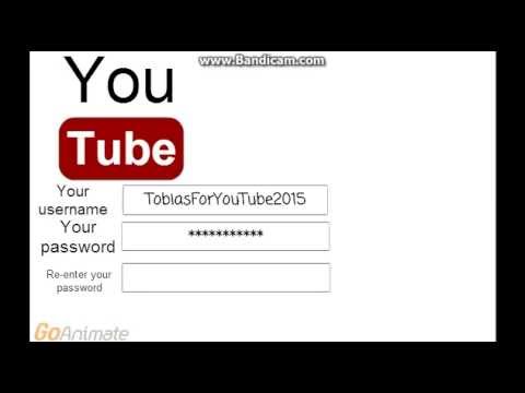 Tobias creates a YouTube account/grounded