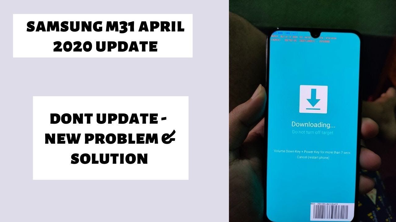 Samsung update problems