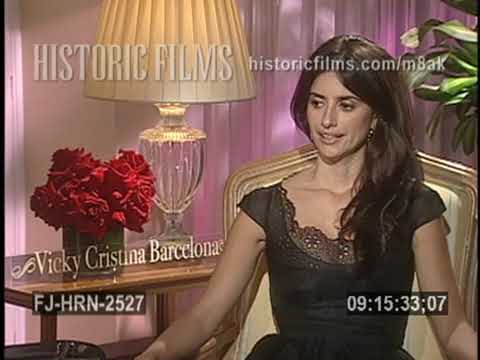 Penelope Cruz Interview for Vicky Cristina Barcelona (2008)