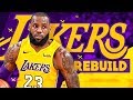 LEBRON JAMES LOS ANGELES LAKERS REBUILD! NBA 2K18