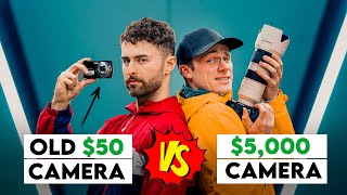 $50 Camera VS $5000 Camera Who Will Win? | Sony A7RV &amp; Pentax E80