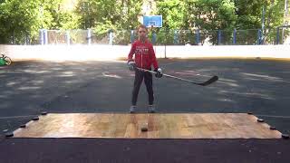 Развивающие упражнения и тренировки по хоккею для детей. Hockey training for children #3