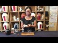 How to prepare chinese green tea Bi Luo Chun with a glass cup (english version)