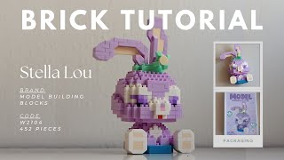 How to Build StellaLou (Sitting Down) | Model Building Blocks w2104 (452 Pieces)