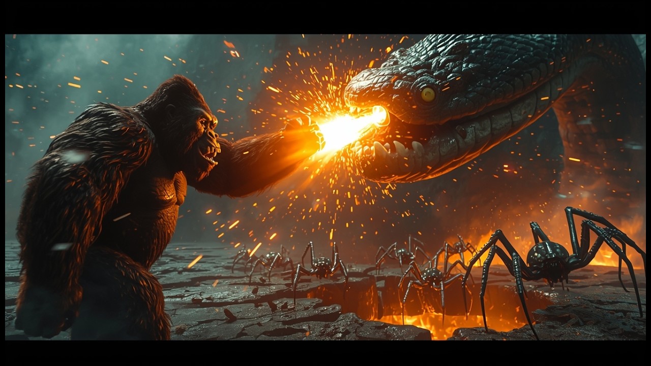 King Kong vs Giant Anaconda EXPOSED The Truth About Deep Earth Spiders