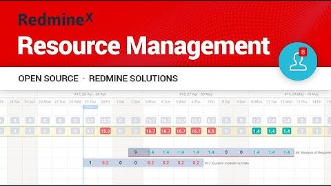 New Features of Redmine X Resource Management Plugin